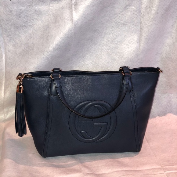 Gucci Handbags - Gucci Soho Tote Bag